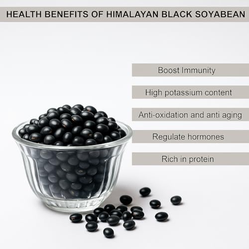 Image of Bhuli Store Bhatt Dal 500g | Black Soyabean | Pahadi Bhat Ki Dal from Foothills of Uttarakhand - High Protein & 100% Natural