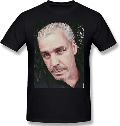 Photo de Till and Lindemann Humor Graphic Men's Basic Short Sleeve T-Shirt R320 Tees Tops Size XL