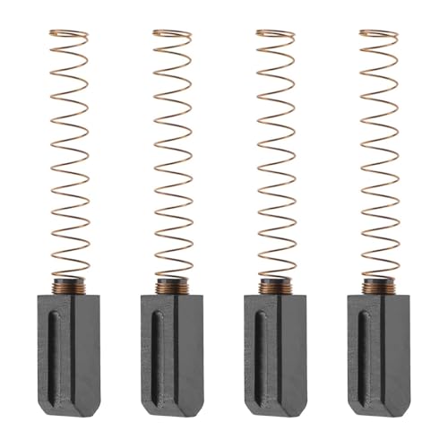 Wjelet Lot de 2 paires de balais de charbon 5 x 6 x 14 mm compatibles avec Leister Triac S, G3CH-6060, PID, décapeur thermique PID, accessoires de rechange...
