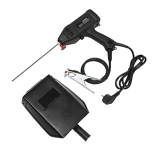 Soldadora manual de 220 V 3000 W, electrodos, diámetro de soldadura 1,6 – 3,2 mm, corriente de salida ajustable, para la construcción de maquinaria, procesamiento de chapa