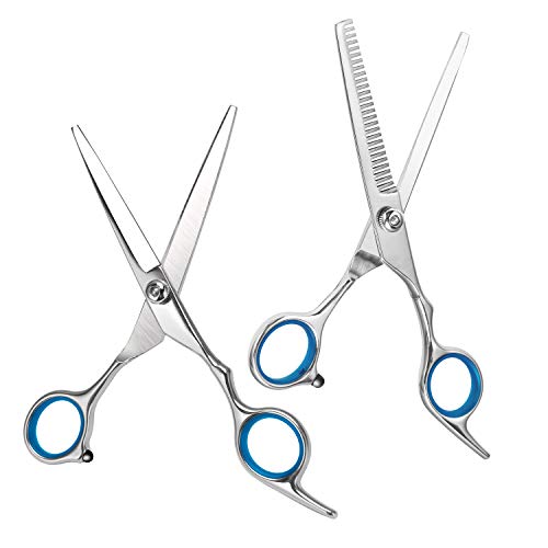 Bubuxy Hair Scissors, Premium Hairdressing Scissors, Professional Hair Cutting Kits Thinning Shears Hairdressing Set - Image 4