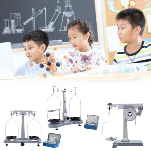 Experimentos suministros de laboratorio de física y balanza didáctica de platillos 2