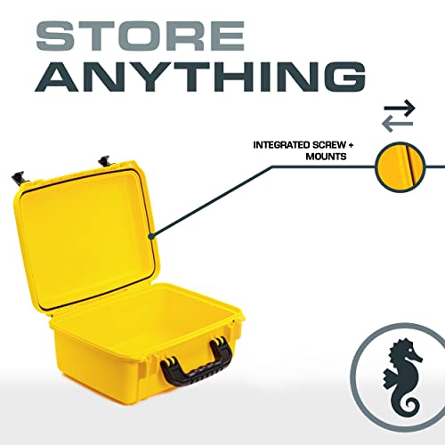 Seahorse Se-520 Waterproof Protective Hardcase Without Foam (Black), Small #TOP5
