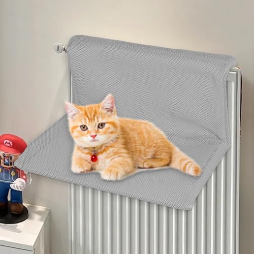 Hamaca de ventana para gatos ideal para el descanso elevado en zonas de interior 3