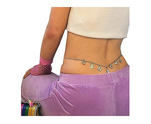 Women Sexy Rhinestone Cancer Constellation Waist Body Chain Crytal Sexy 12 Constellation Letter Pendant Belly Waist Chain T-String Thong Body Jewelry Women Sexy Rhinestone Cancer Constellation Waist Body Chain Crytal Sexy 12 Constellation Letter Pendant Belly Waist Chain T-String Thong Body Jewelry