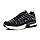Hitmars Basket Femme Chaussures de Course Respirant Chaussures de Sport Sneaker Légères Air Chaussures de Running Athlétique Fitness Jogging Outdoor Gym Noir Blanc EU 42
