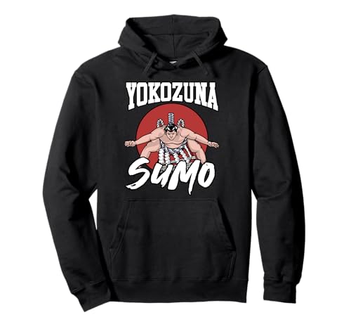 Sumo Wrestling Sumo Luchador Yokozuna Sumo Japón Sudadera con Capucha