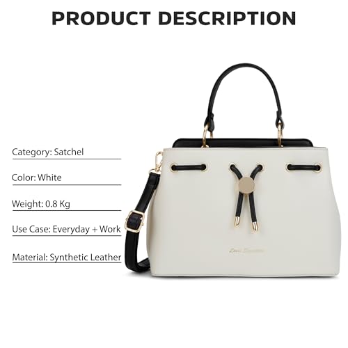 Image of Lavie Signature Women's Bahamas Satchel Bag | Satchel Handbag for Work | Ladies Purse | Stylish Shoulder Bag | Gift for Women