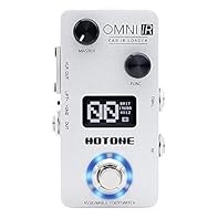 40 Legendary Cabinet Models, Supports 3rd Party IR Files, 100 Presets, 24-bit A/D/A Conversion 40 Presets, Detailed 4-band EQ with Flexible Frequency Range and 12dB max. Boost/Cut Built-in OLED Screen with clear display, Assignable footswitch with LE...