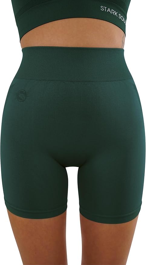 shopecom Women’s High Waist Ice Silk Stretchable Comfortable Safety Shorts Boy Short Panties Soft & Comfy Knitted Under Skirt Shorts Gym Cycling and Tights Shorts Free Size(Pack of 1) Dark Green-picture-52