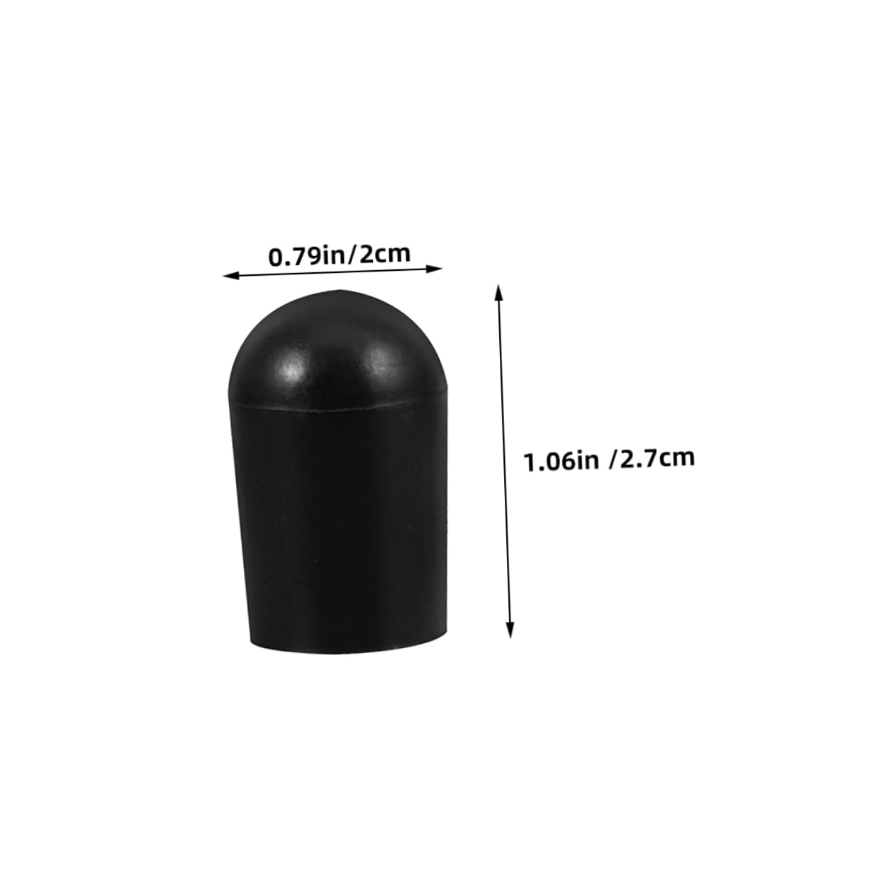 Toyvian 16pièces Embouts Anti-dérapants Caoutchouc pour Piquet De Contrebasse Accessoire De pour Instrument à Cordes Installation Facile Et Compatible avec Divers Modèles
