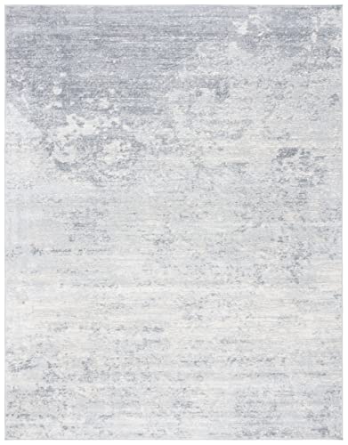 Tapete decorativo SAFAVIEH Brentwood 8'x10' Blanco Gris miniatura 3