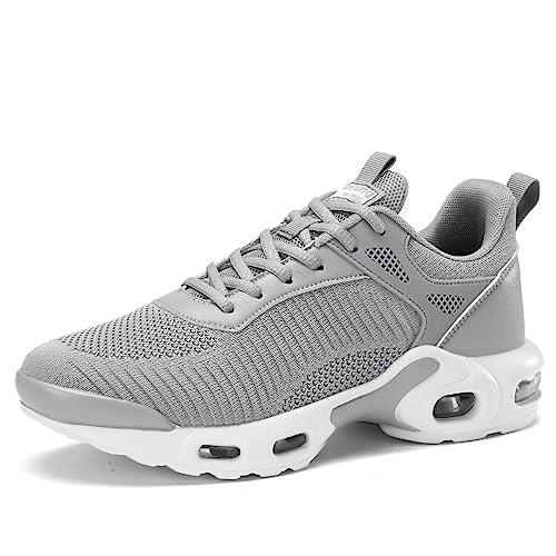Image of Kapsen Men's Air Running Shoes Lightweight Breathable Walking Shoes Non Slip Fashion Sneakers Mesh Workout Casual Sports Shoes