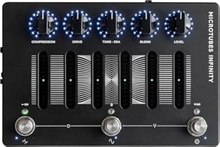 Digital bass preamp in pedal format USB-C connection for the integrated audio interface Connects Darkglass Microtubes B3K, Microtubes Vintage and Microtubes X into an effect pedal Five distortion modes 6-band graphic equalizer Built-in IR speaker sim...