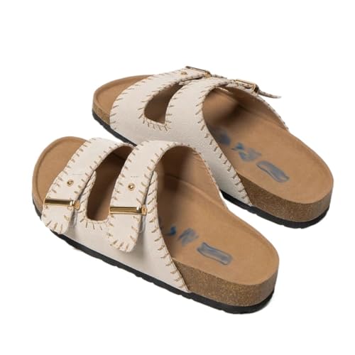 HBJWOV Thick Soled Boken Slippers for Women Wearing Sandals for Women Wearing Beach Shoes for Women(35)2