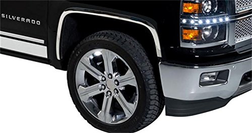 Putco 97295 Stainless Steel Full Fender Trim Kit for Chevrolet Silverado