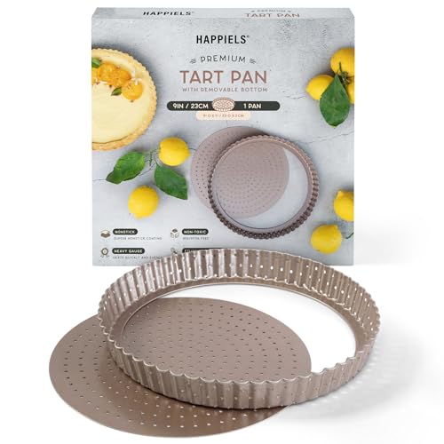 HAPPIELS Perforated 9-Inch Tart Pan