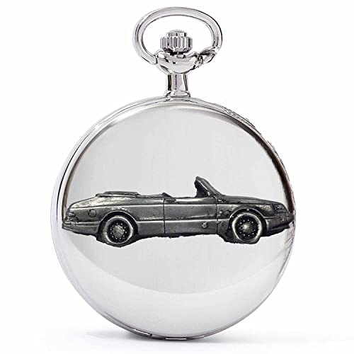 Montre gousset homme cadeau idéal motif voiture suédoise 900