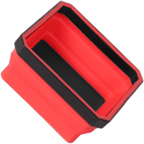 Bandeja compacta de silicona plegable, caja de herramientas, soporte de tornillos para tornillos, pernos de tuerca y accesorios de metal, soporte de tornillos para taller