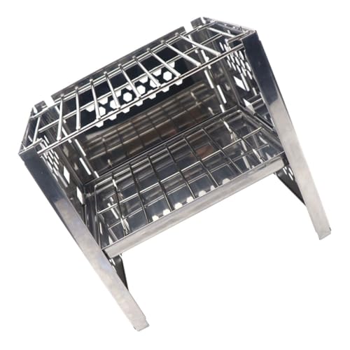 Mini outil de barbecue de camping en acier inoxydable durable - 2