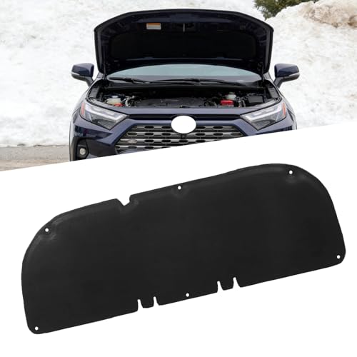ZEPQUE Alfombrilla Aislante para Capó Compatible con Toyota Rav4 (2019-2025) Alfombrillas Aislantes De Calor Y Sonido Alfombrilla Aislante del Motor Reemplazo De Cubierta IgníFuga