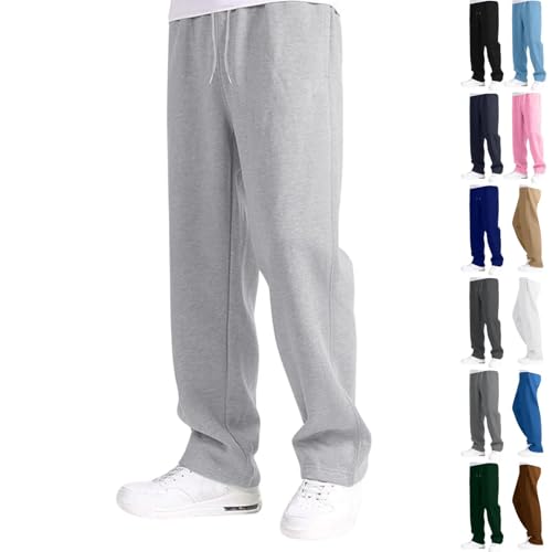 Graue Jogginghose Herren xs Baggy Sweatpants Breite Baumwolle Jogging Hose Elastische Taille Weites Bein Sporthose Lang Sweat Pants Men Warme Männer Sweathose Sport Hosen mit Taschen und Kodelzug xxxl Graue Jogginghose Herren xs Baggy Sweatpants Breite Baumwolle Jogging Hose Elastische Taille Weites Bein Sporthose Lang Sweat Pants Men Warme Männer Sweathose Sport Hosen mit Taschen und Kodelzug xxxl