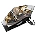 GuoChe Fashion Show Statue Of Liberty & Eiffel Tower UV50+ Automatic Umbrella In the Beach Windproof Sun-proof Waterproof Travel Umbrella Auto Open