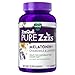 ZzzQuil Pure Zzzs Melatonin Sleep Aid Gummies, 72 ct, with Chamomile, Lavender and Valerian Root, Natural Flavor