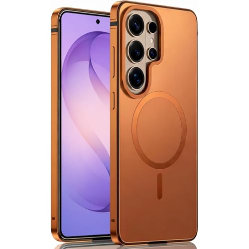 Coque Samsung S26 Ultra en métal mat haute résistance antichoc