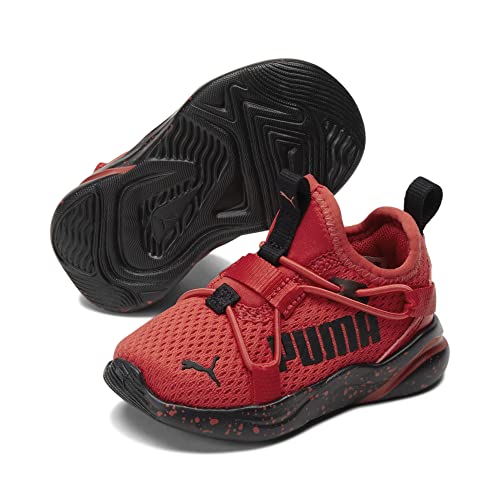 Puma Rift Slip On Sneaker, High Risk Red Black, 2.5 Us Unisex Little Kid #TOP5
