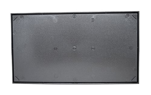 Novel Box Jewelry Plastic Utility Tray In Black (Pack Of 6) + Nb Cleaning Cloth #TOP5