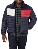 Einfaches Reisen und Aufbewahren: Aufgrund der leichten Eigenschaften der Jacke kann sie leicht verpackt und in der passenden verstellbaren Tasche verstaut werden; die Jacke kann bequem verpackt und aufbewahrt werden, indem Sie die Anweisungen auf dem Innenfutter befolgen