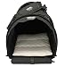 Sturdibag Extra Large Pet Carrier Flexible Height Pet Tote, Black,Size XL { 20"L x 16"H x 12"W}