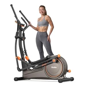 Niceday Elliptical Exercise Machine, Elliptical Machine for Home, Magnetic Elliptical Trainer with 15.5IN-19IN Stride, 16 Resistance Levels, 400LBS Loading Capacity, Support Kinomap APP