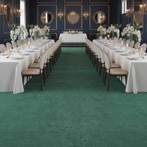 Image of FC Texture-2-Sea-Green Carpet Luxurious Feel Floring for Residential, Commercial Office & Home and Sound Absorbing Durable Easy Clean Low Maintenance for High Traffic Areas