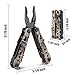 MOSSY OAK Multi-tool - 13 in 1 Multi Function Pliers - Folding Pocket Tool with Sheath, Camo - Portable Pocket Knife for Outdoors, Survival, Camping, Fishing, Hunting, Hiking，Christmas Gift for men