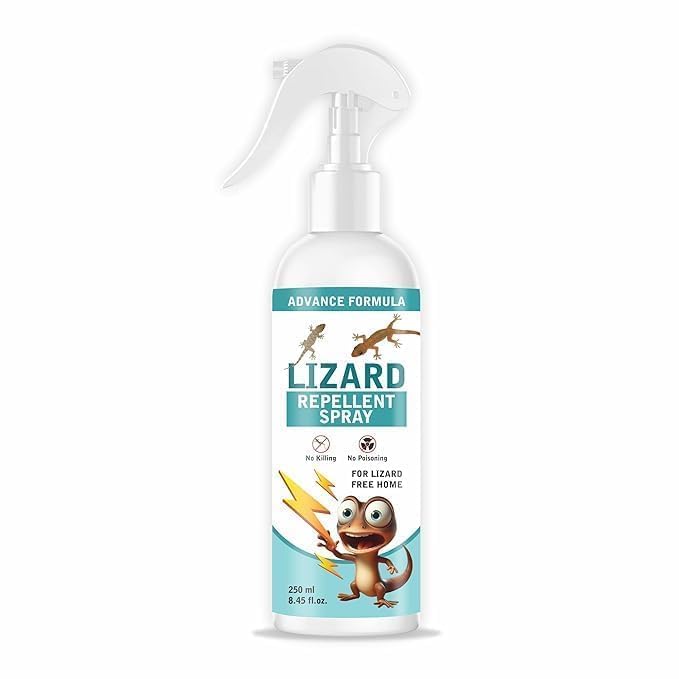 Lizard Repellent spray for home 250ml | Blend of Peppermint, Eucalyptus, & citronella oil 100% Natural | No allergy & irritation | Lizard control | safe for Adults & Kids (pack of 1)-image-47