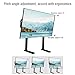 Universal Tabletop, Height Adjustable TV Base Replacement, 4 Level Height Adjustable, for Most 32 to 65 Inch Flat Screen TV Beautiful Scenery