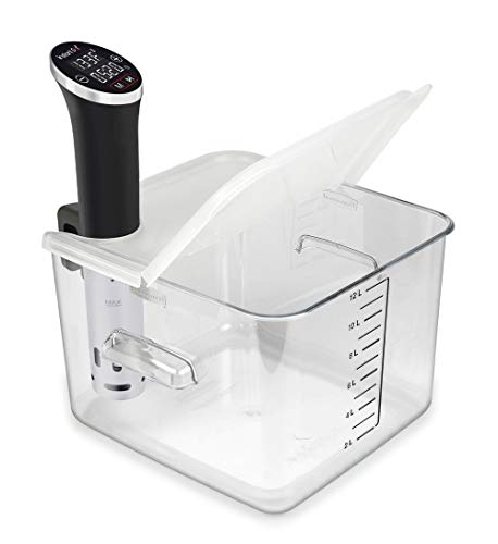 Everie Collapsible Hinge Lid Compatible with Instant Pot Sous Vide Cooker SSV800