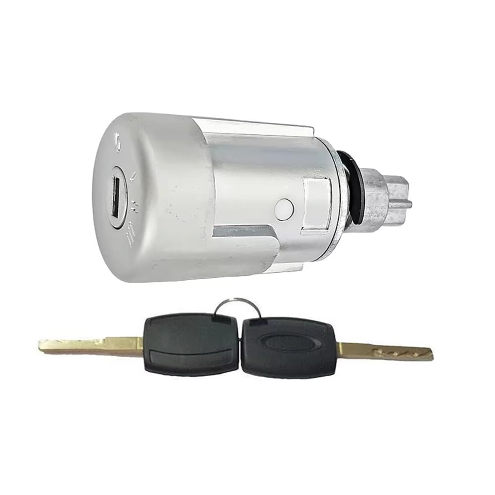 Pengnaqp One Color Ignition Barrel Compatible With Transit Mk8 2014-2019 1926227 Car Ignition Barrel Lock 2 Keys