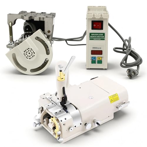 Leather Skiving Machine, SM-801 110V 600W Electric Leather Skiving Thinning Machine Industrial Leather Peeler Heads Leather Peeling Machines w/Electric Brushless Servo Motor for Treating Felt