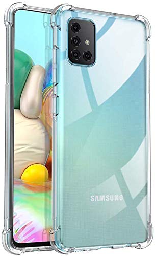 Helix Rubber Soft Bumper Transparent Silicon Shockproof Slim Back Cover Case for Samsung Galaxy A71 (B091D1528V) Amazon Price History, Amazon Price Tracker