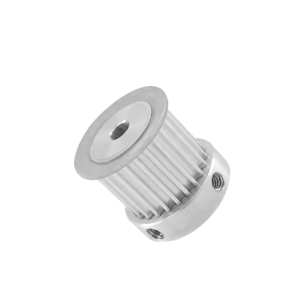 Aluminiowe koło pasowe rozrządu, 2 szt. 24-zębowe koło pasowe przekładni 5/6/6,35/7/8/10/12 mm, szerokość otworu wewnętrznego, zębate do maszyny grawerującej(6mm)