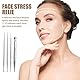 4Pcs Akupressurstift Akupunkturstift Akupressur Stift Akupunktur Stift Akkupressurstab Akupressurstift Multifunktional Meridianstift Stab für Massage für Massage, Akupressur und Akupunktur