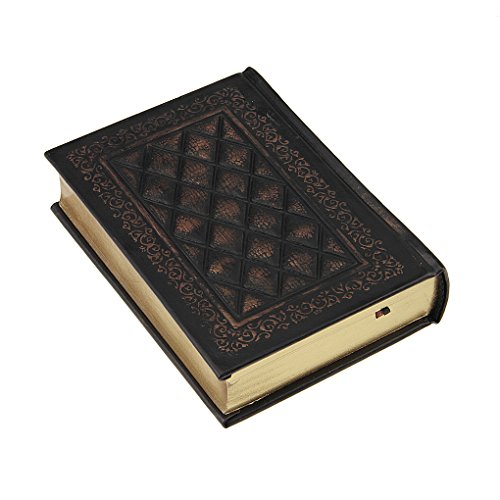 Pu Leather Vintage Embossed Cover Blank Page Notebook Thick 200 Sheets Hardback Scrapbook Antique Handmade Travel Writing Journal Diary Sketchbook No Lines Notepad For Memo Sketching Working Study #TOP3