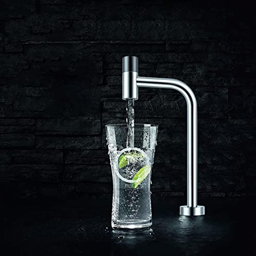 Robinet de cuisine mitigeur évier inox brossé 360 degrés distribution eau potable - 3