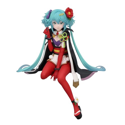 Figurine Hatsune Miku Noodle Stopper décorative de 15 cm pour bureau de geek