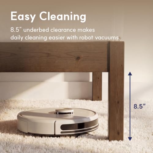 Image of LIFEMENT Full Bed Frame Classic Wood Platform, Noise Free, Under Bed Storage, No Box Spring Needed, Easy Assembly, Espresso