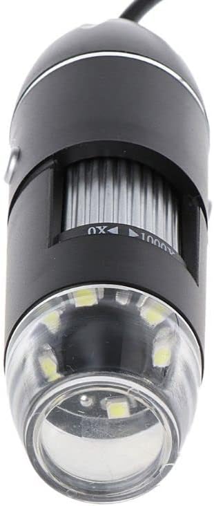 Miniatura 4 de Microscopio de laboratorio diapositivas 1000X microscopio digital USB 8LED cámara microscopio lupa W soporte microscopio piezas