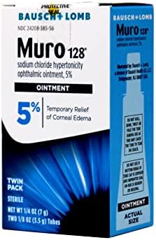 Muro 128 Sterile Ophthalmic5 Percent Ointment,twin Pack - 0.25 Oz Sku 3701117